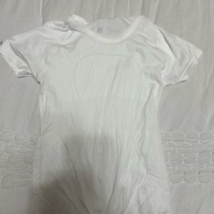 White Athletic T-Shirt